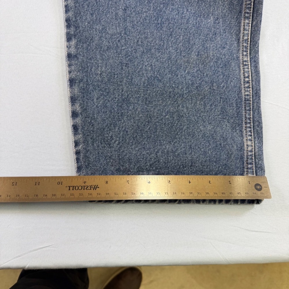 VTG Levis 550 Relaxed Fit Jeans Mens 54x30 Blue Denim Orange Tab Vintage 5-Pockt - Picture 16 of 16